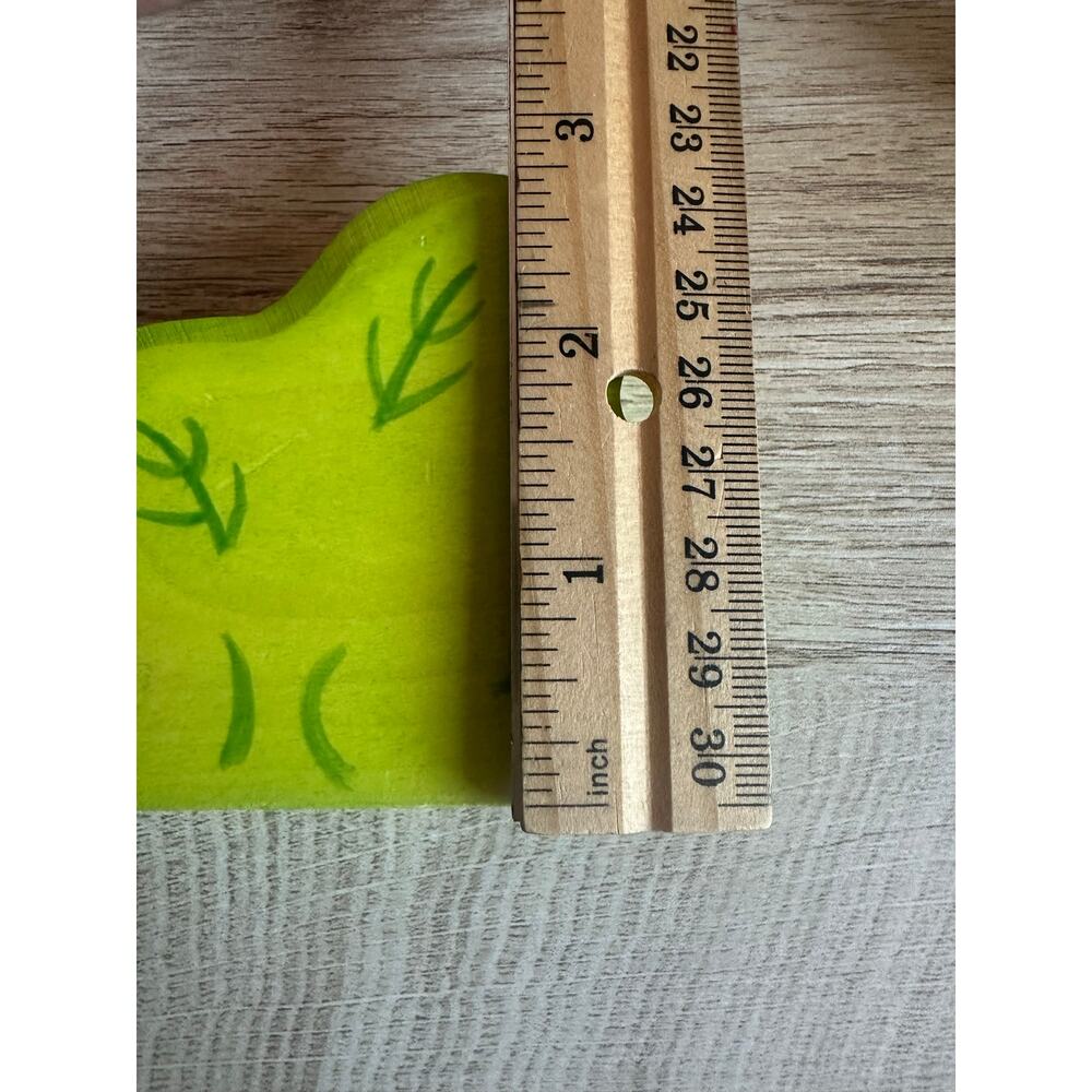 Holztiger Set of 2 Wooden Bushes Green - Picture 7 of 8